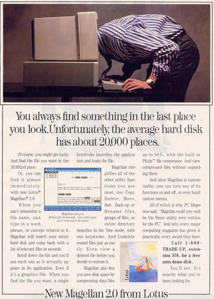 vintage computer ads