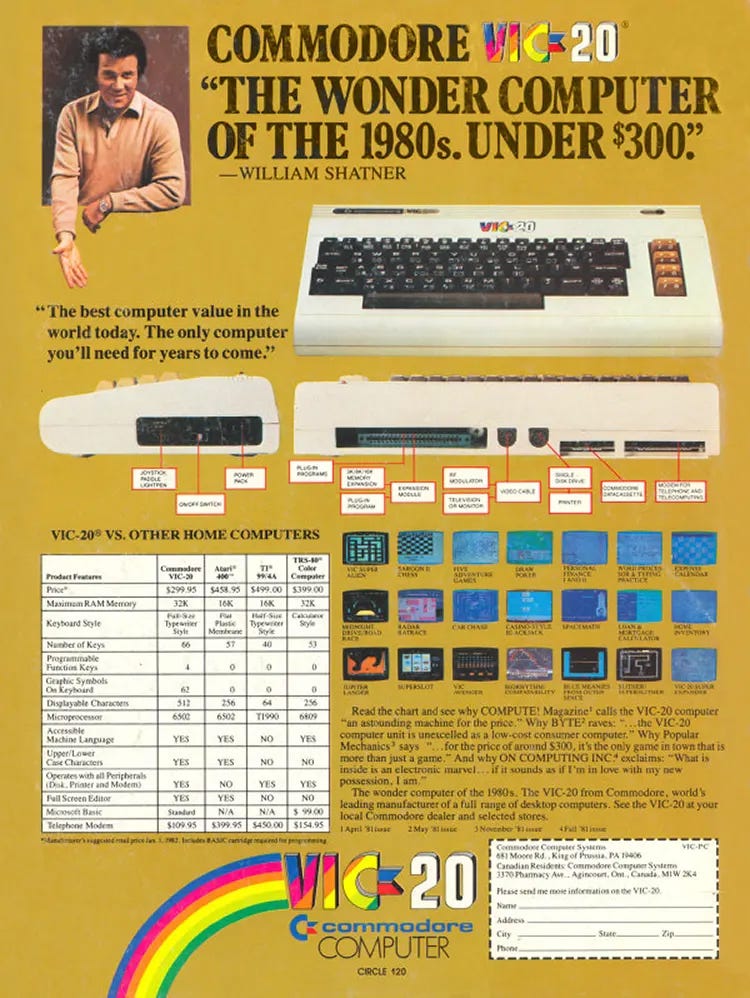 vintage computer ads