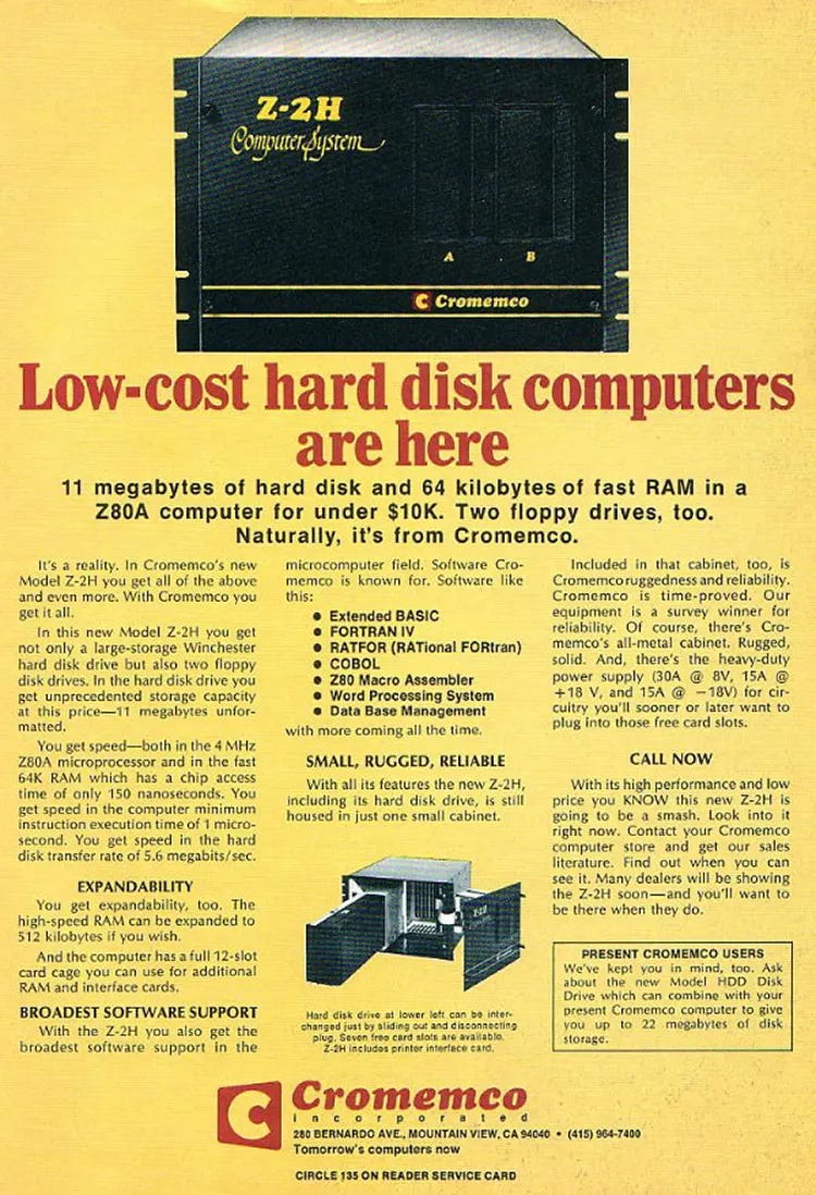 vintage computer ads