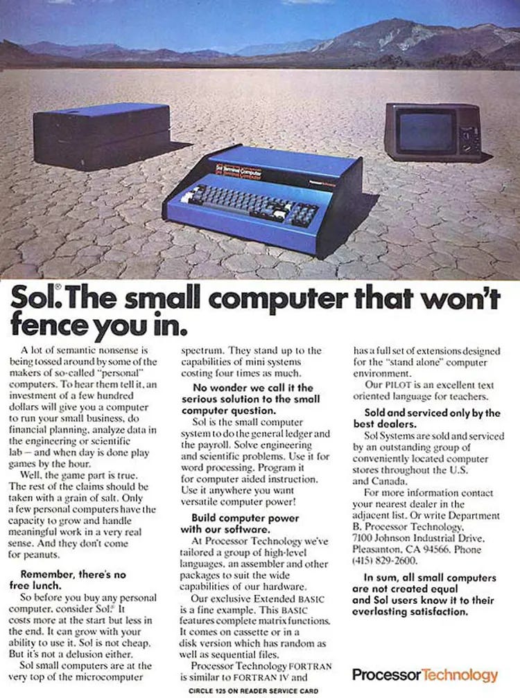 vintage computer ads