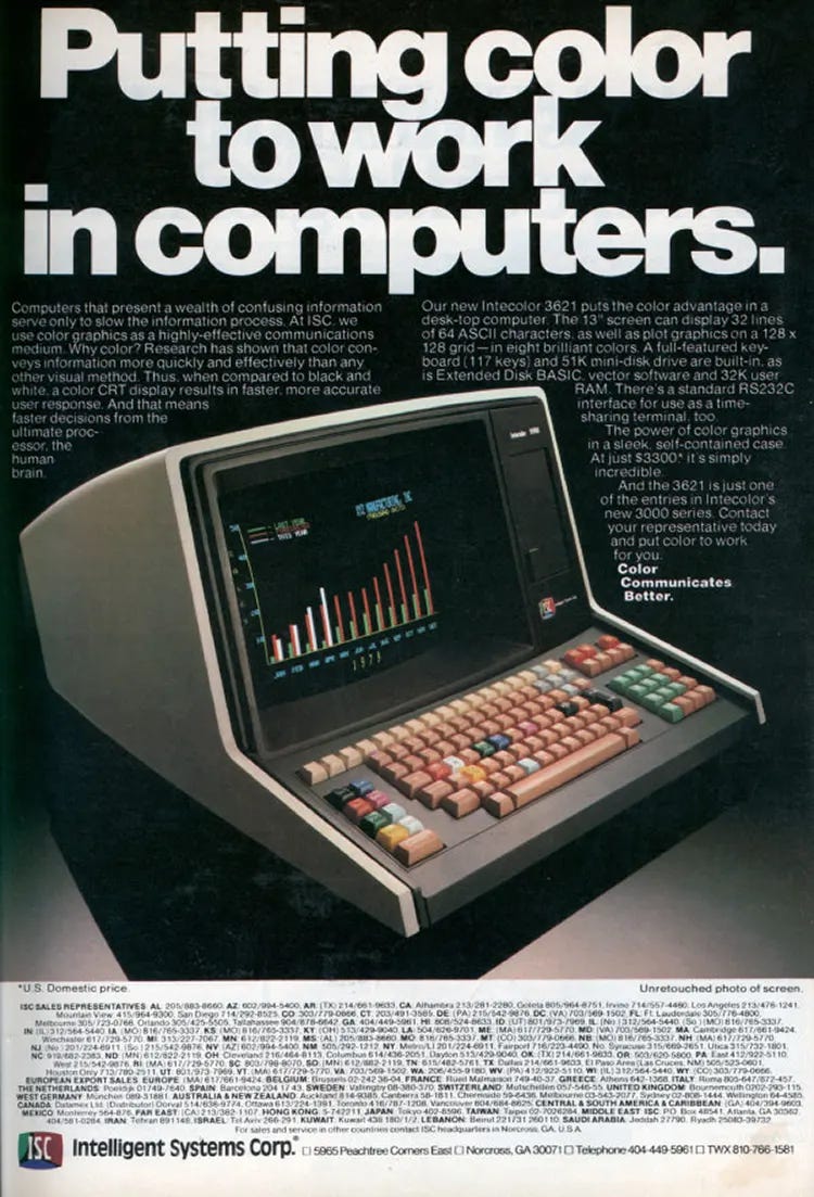 vintage computer ads